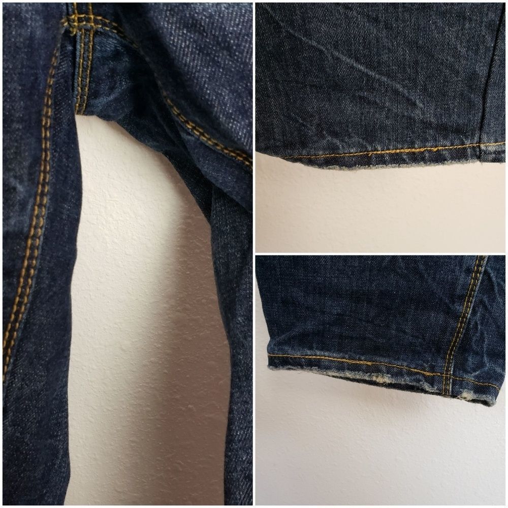 DSquared distress dark wash stretch Jean's men 31 - Picture 7 of 8
